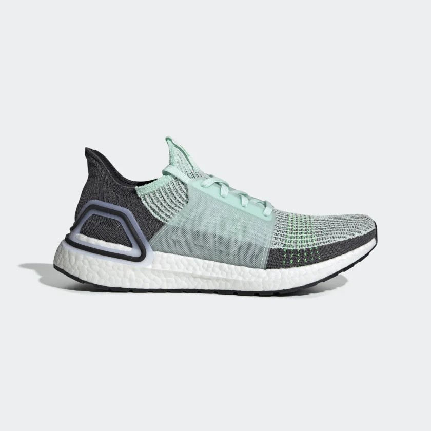 Adidas Ultraboost 19 Tenis Para Correr Verdes Para Hombre (MX-59196)